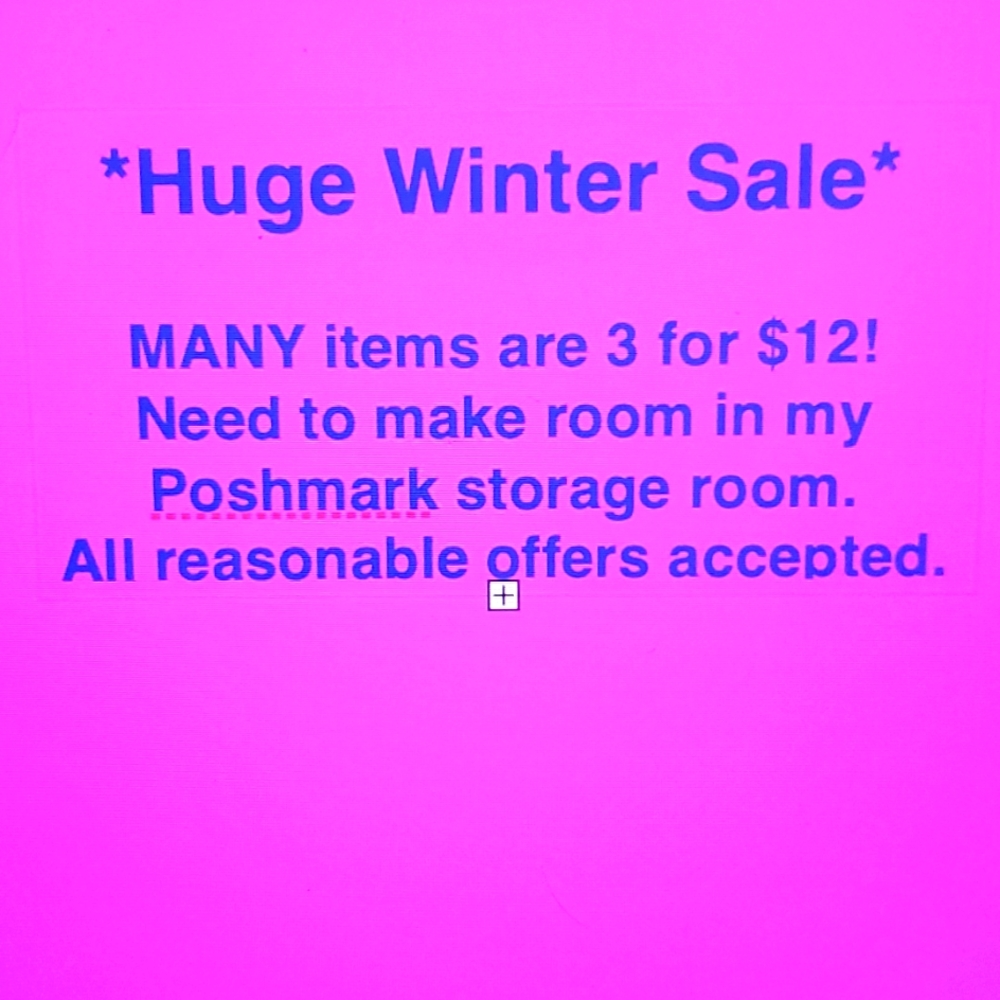 All closet items